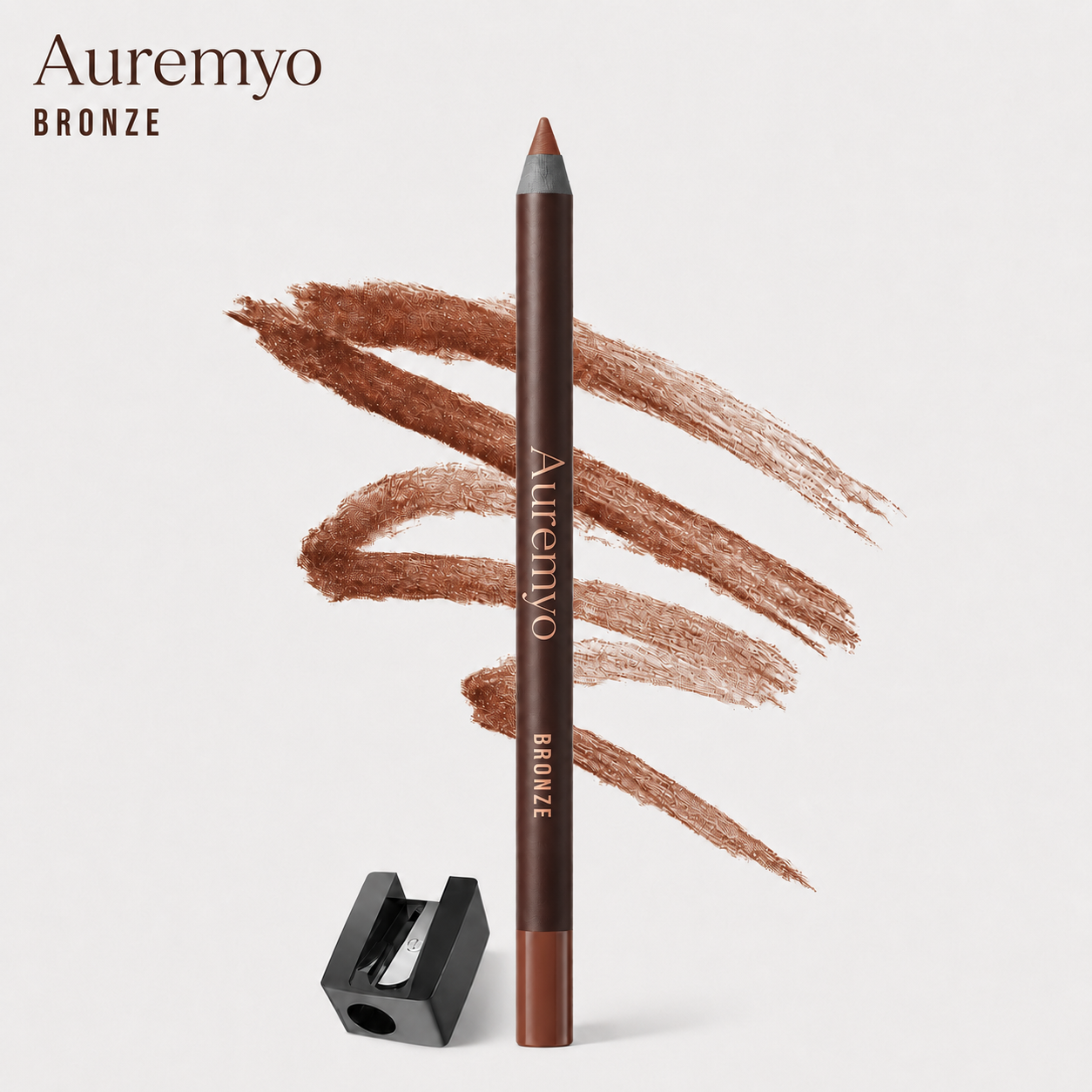 Auremyo™ 24 HR Waterproof Eyeliner Duo Sharpenable Eye Pencil