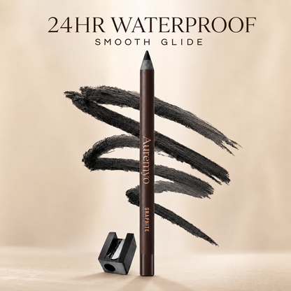Auremyo™ 24 HR Waterproof Eyeliner Duo Sharpenable Eye Pencil