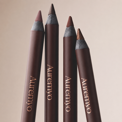 Auremyo™ 24 HR Waterproof Eyeliner Duo Sharpenable Eye Pencil