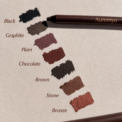 Auremyo™ 24 HR Waterproof Eyeliner Duo Sharpenable Eye Pencil