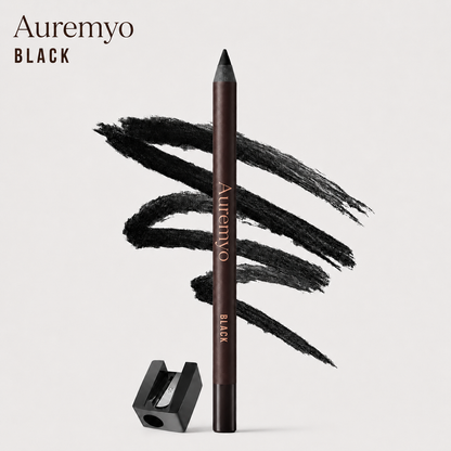 Auremyo™ 24 HR Waterproof Eyeliner Duo Sharpenable Eye Pencil
